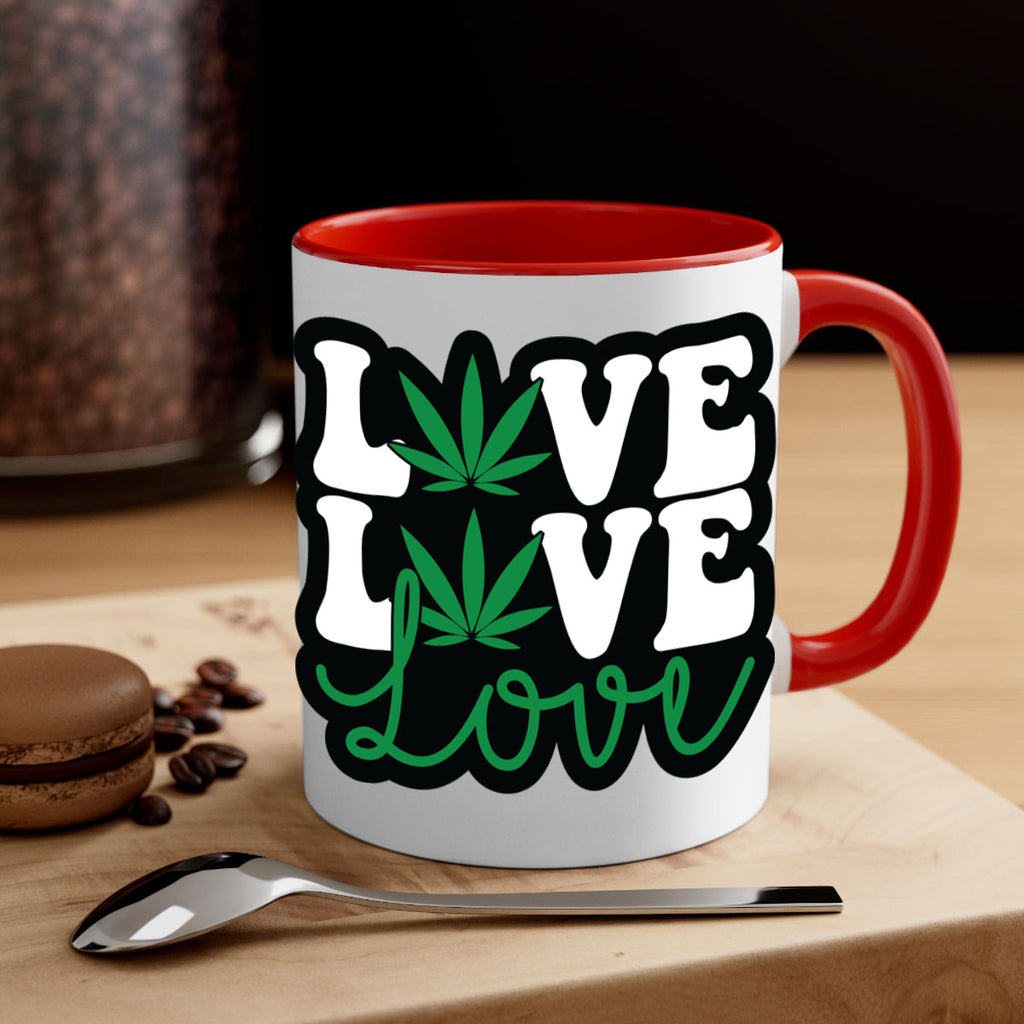 Love 187#- marijuana-Mug / Coffee Cup