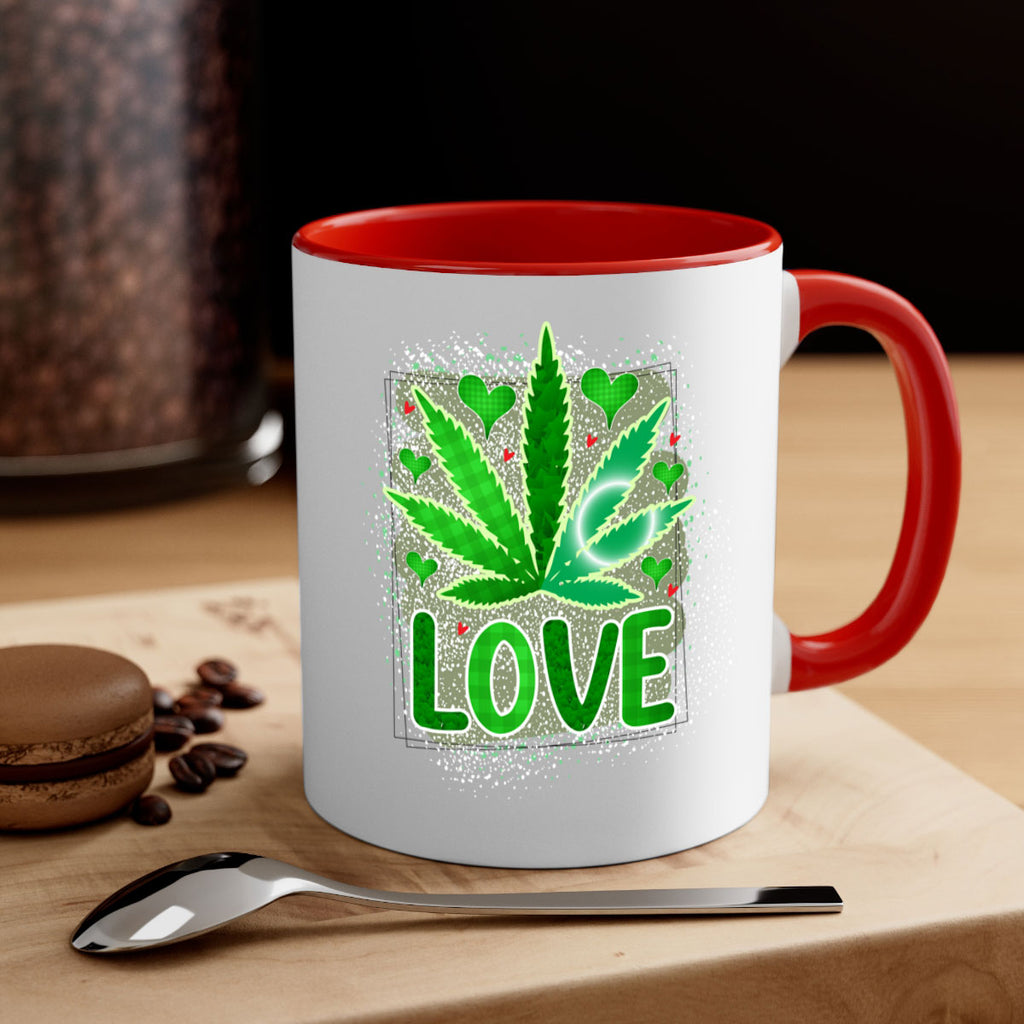 Love 188#- marijuana-Mug / Coffee Cup