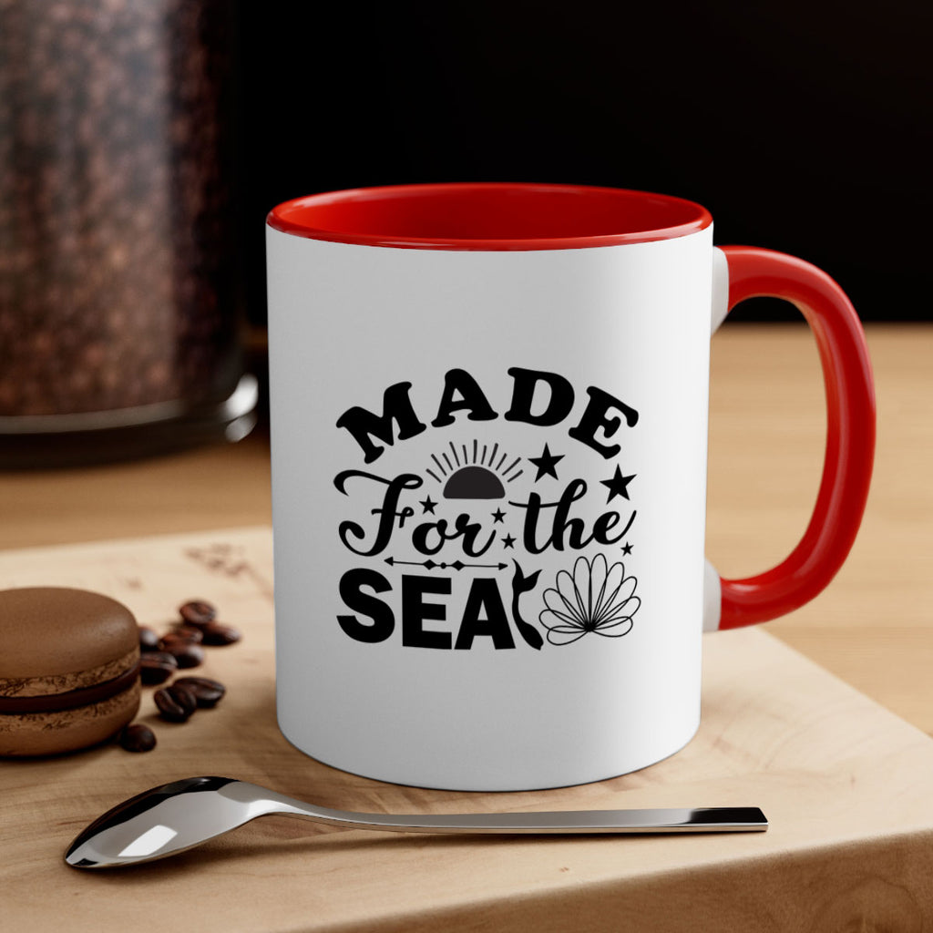 Made for the Sea 308#- mermaid-Mug / Coffee Cup