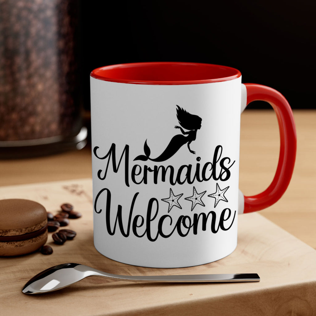 Mermaids welcome 498#- mermaid-Mug / Coffee Cup