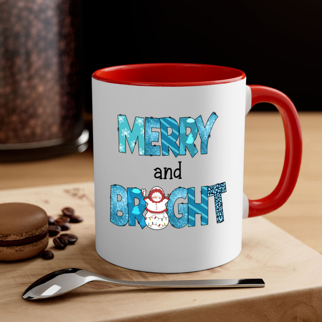 Merry and Bright 321#- winter-Mug / Coffee Cup