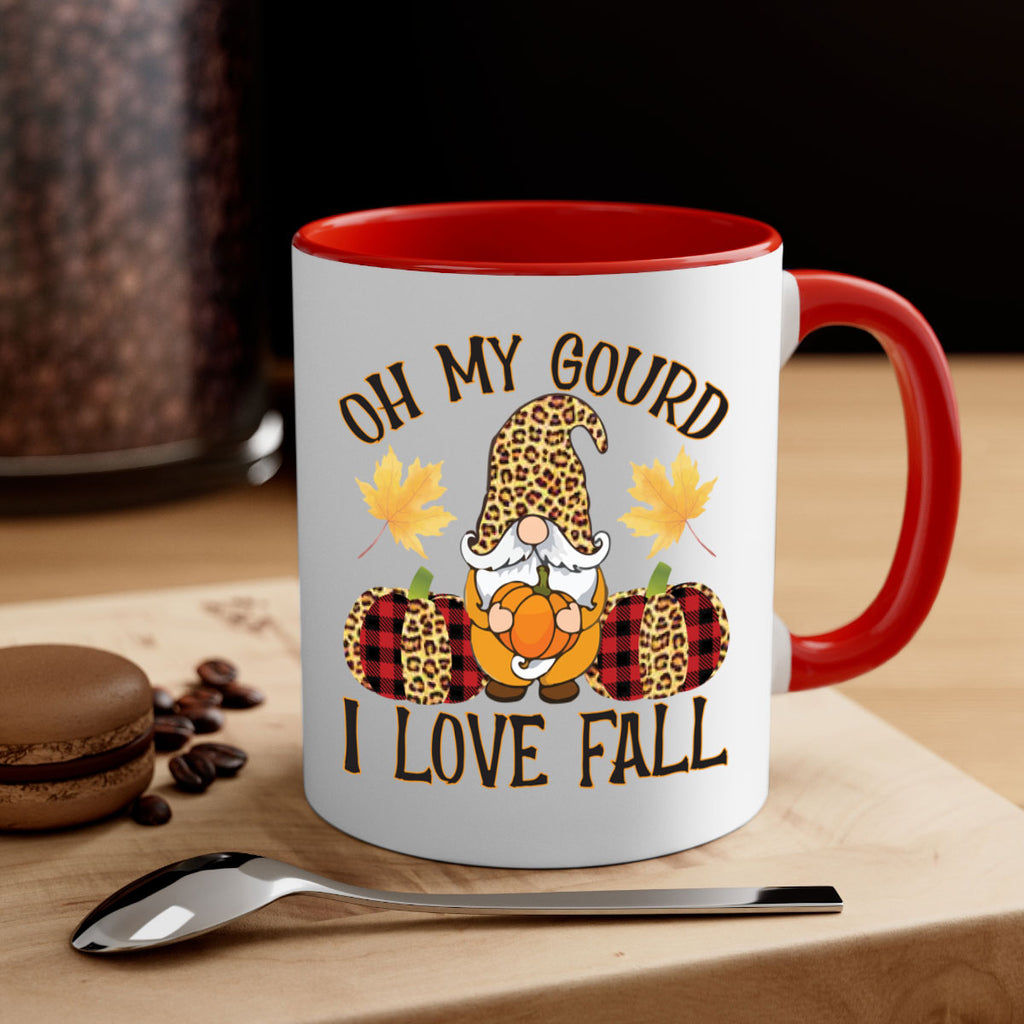 Oh My Gourd I Love Fall 456#- fall-Mug / Coffee Cup