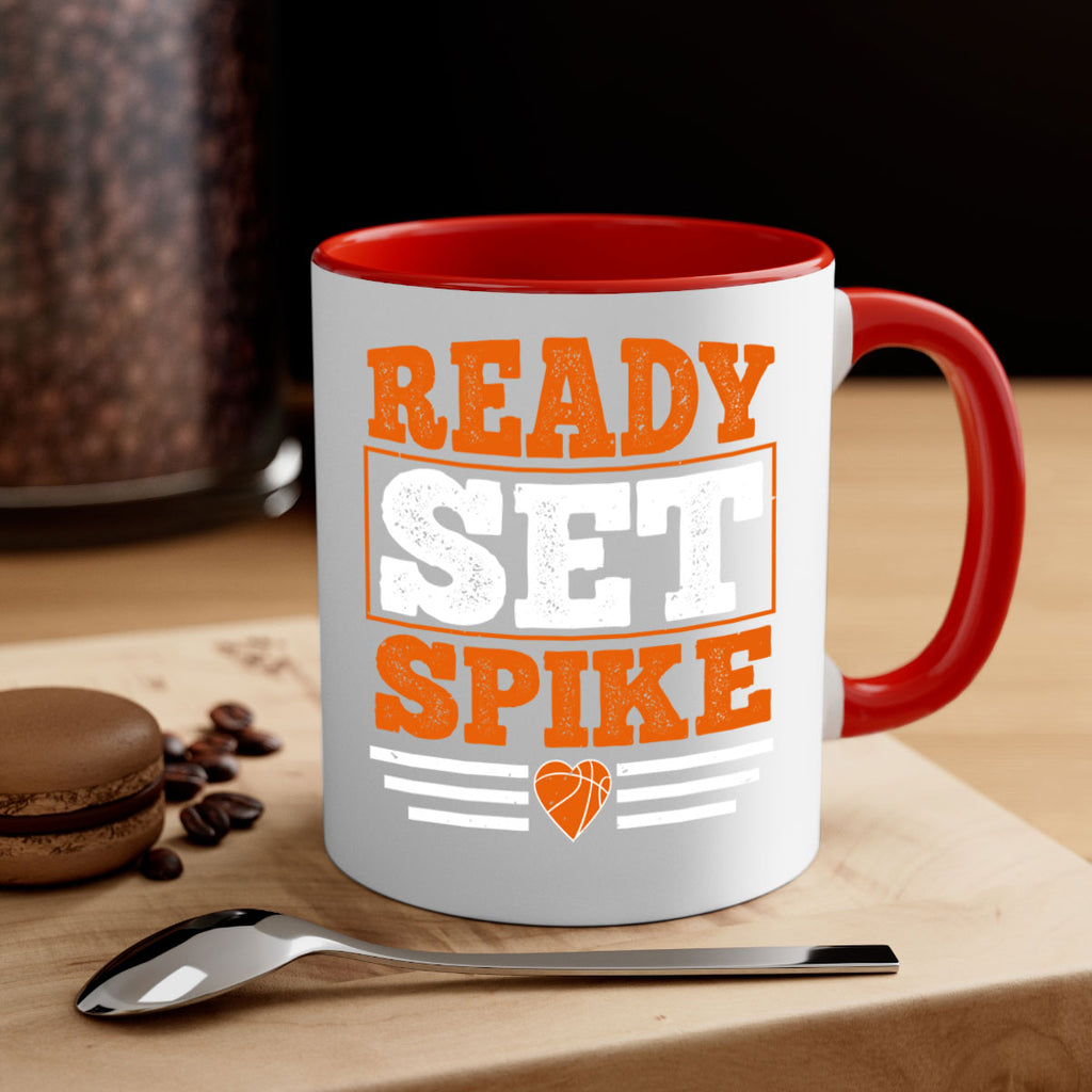Ready set spike 557#- basketball-Mug / Coffee Cup