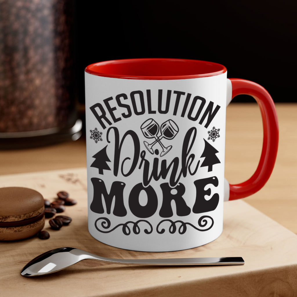 Resolution drink more 349#- winter-Mug / Coffee Cup