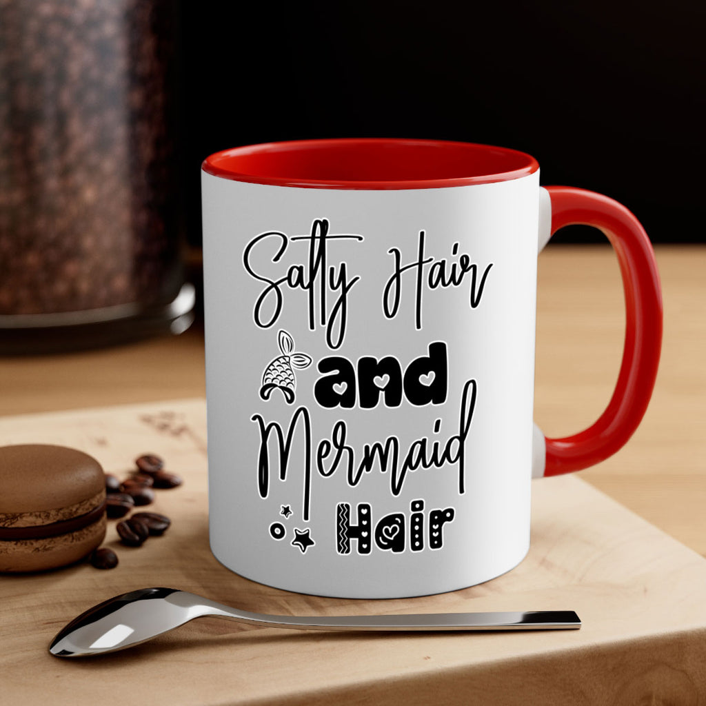 Salty Hair and Mermaid Hair 572#- mermaid-Mug / Coffee Cup
