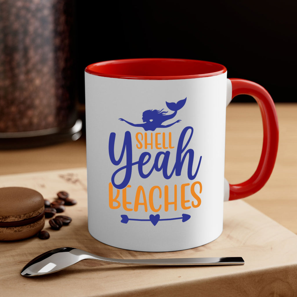 Shell Yeah Beaches 584#- mermaid-Mug / Coffee Cup