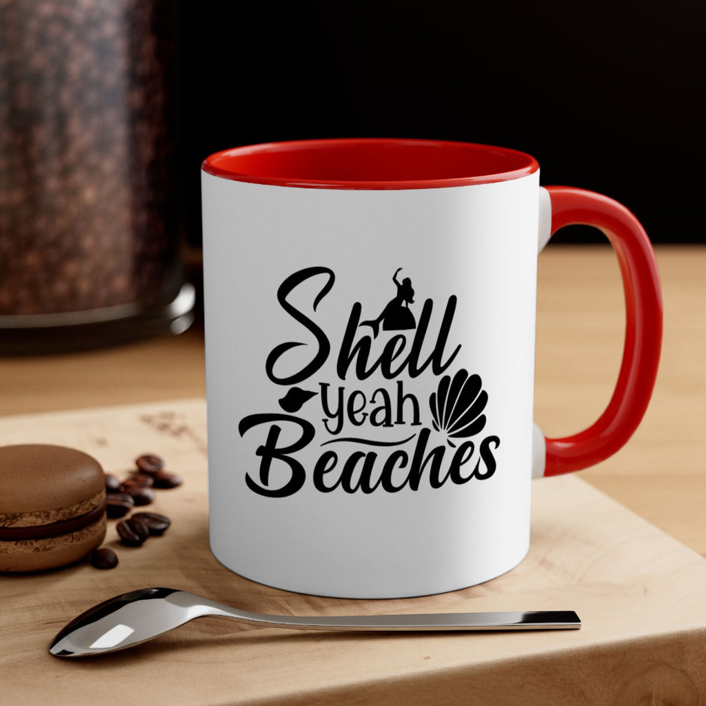 Shell Yeah Beaches 589#- mermaid-Mug / Coffee Cup