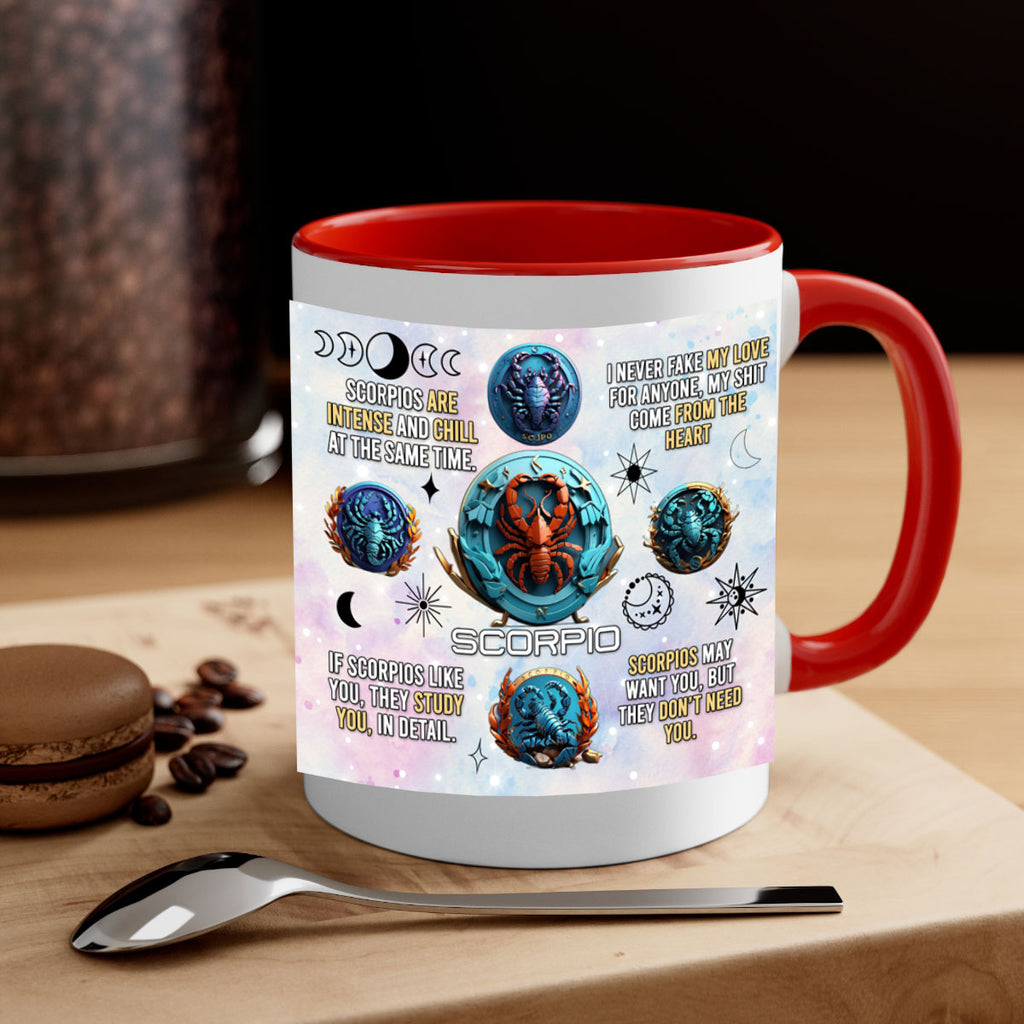 Straightscorpio 477#- zodiac-Mug / Coffee Cup
