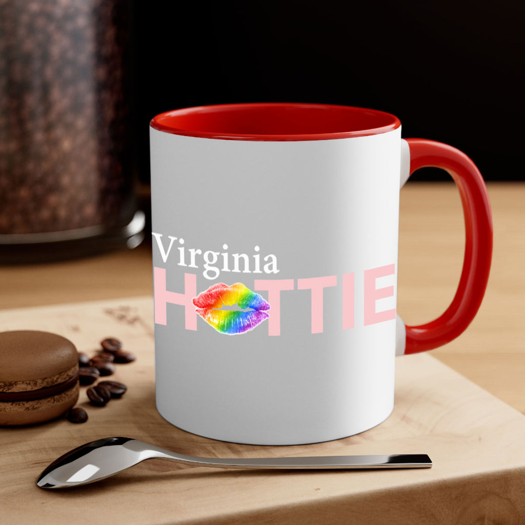 Virginia Hottie with rainbow lips 97#- Hottie Collection-Mug / Coffee Cup