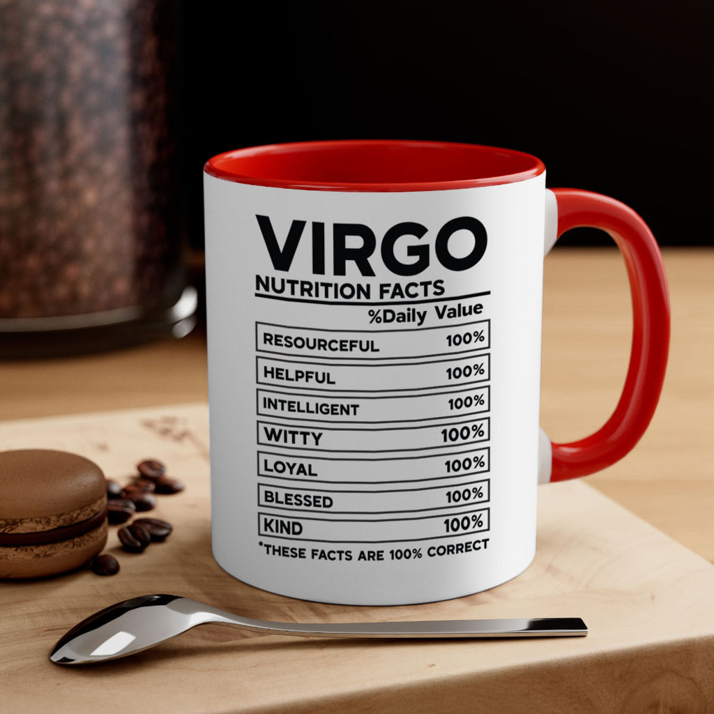 Virgo Nutrition Facts 530#- zodiac-Mug / Coffee Cup