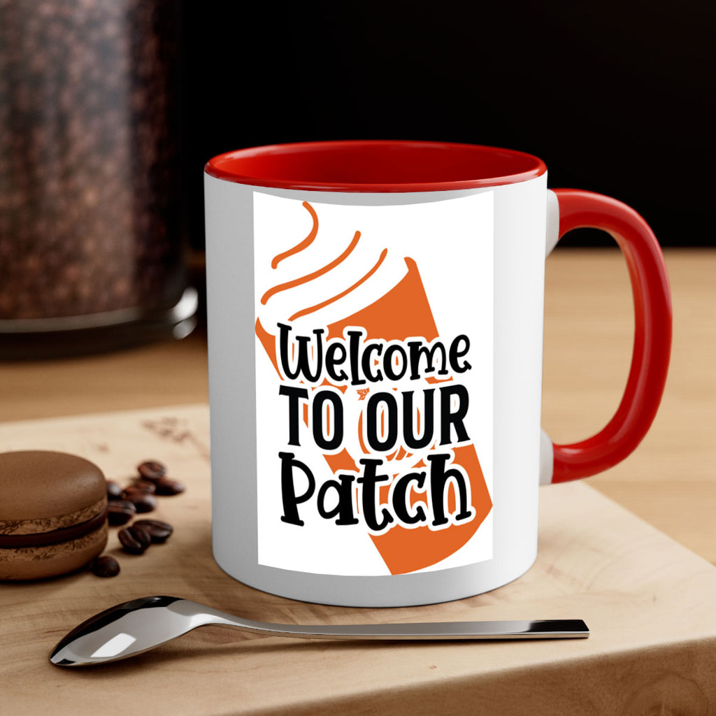 WelcometoOurPatch 642#- fall-Mug / Coffee Cup
