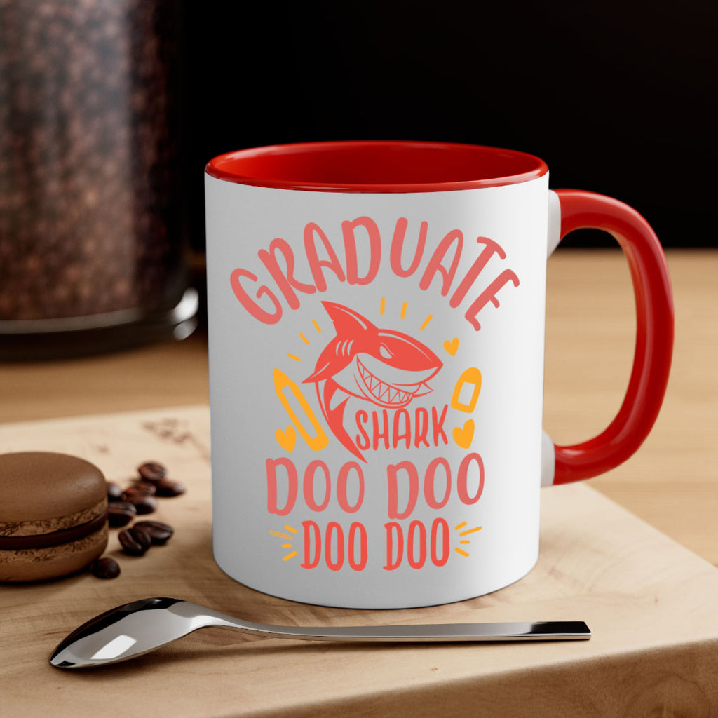 graduate shark doo doo doo doo 1#- graduation-Mug / Coffee Cup