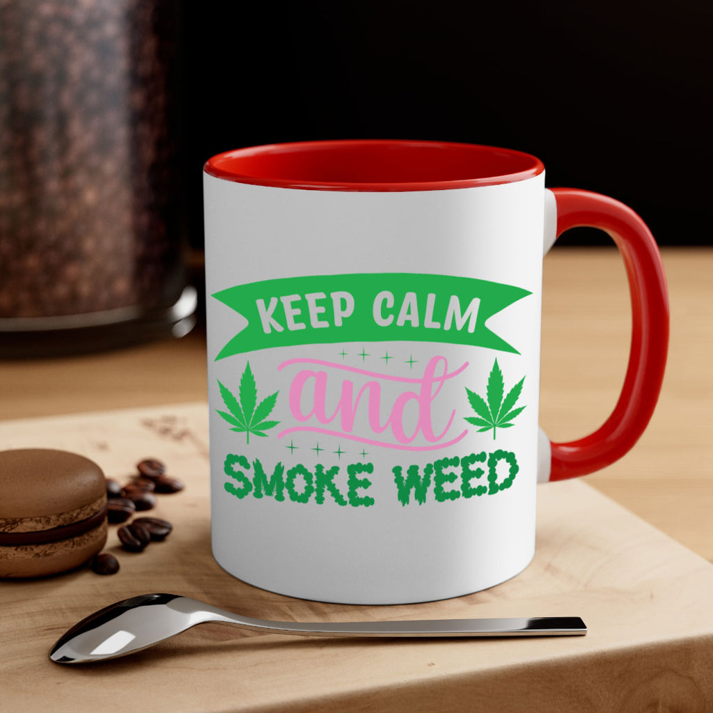keep calm and smoke weed 170#- marijuana-Mug / Coffee Cup