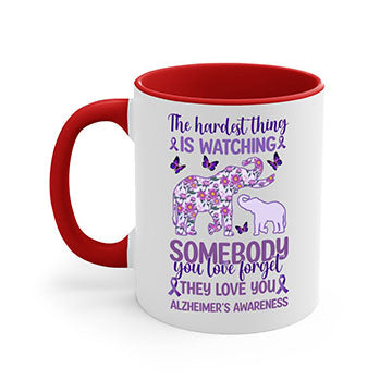 AlzheimerS Awareness Purple Elephant 16#- alzheimers-Mug / Coffee Cup