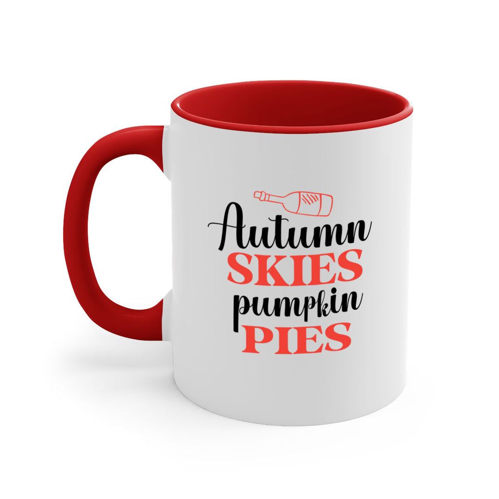 Autumn skies pumpkin pies 31#- fall-Mug / Coffee Cup
