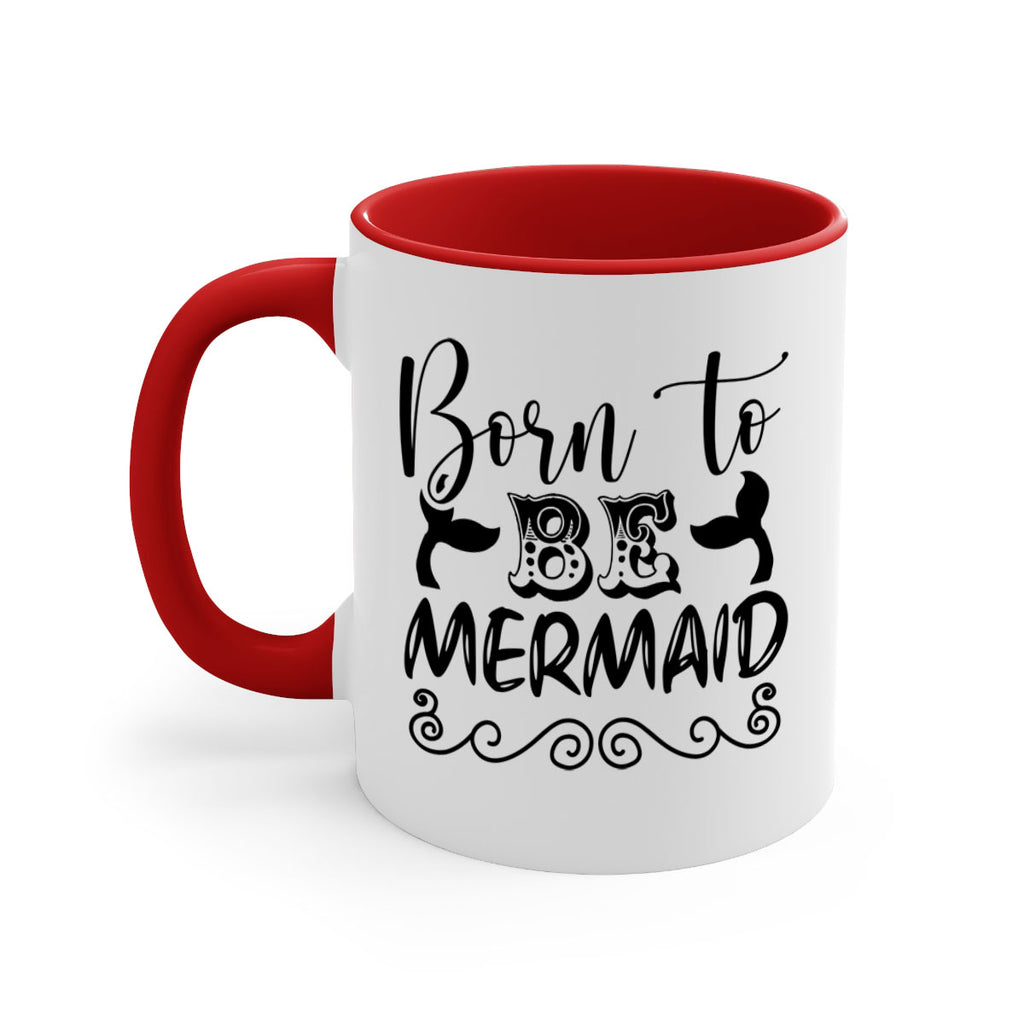 Born to be mermaid 84#- mermaid-Mug / Coffee Cup