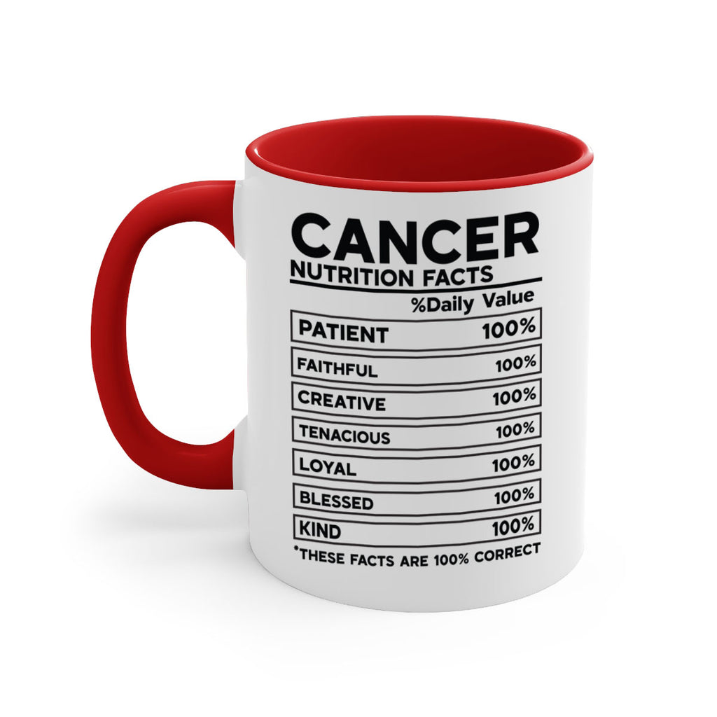 Cancer Nutrition Facts 148#- zodiac-Mug / Coffee Cup