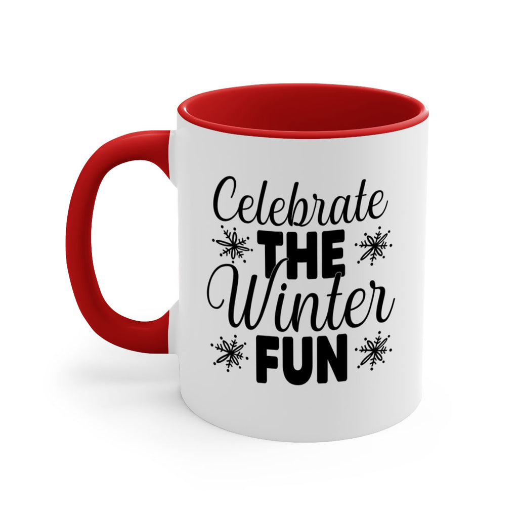 Celebrate the Winter Fun41#- winter-Mug / Coffee Cup