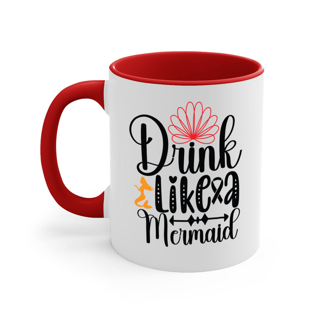 Drink Like a Mermaid 151#- mermaid-Mug / Coffee Cup