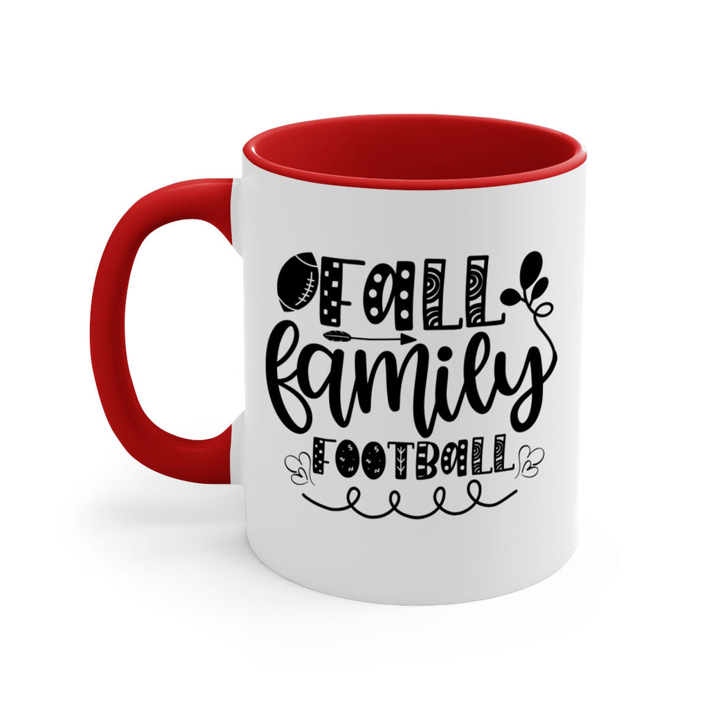 Fall Family Football 99#- fall-Mug / Coffee Cup