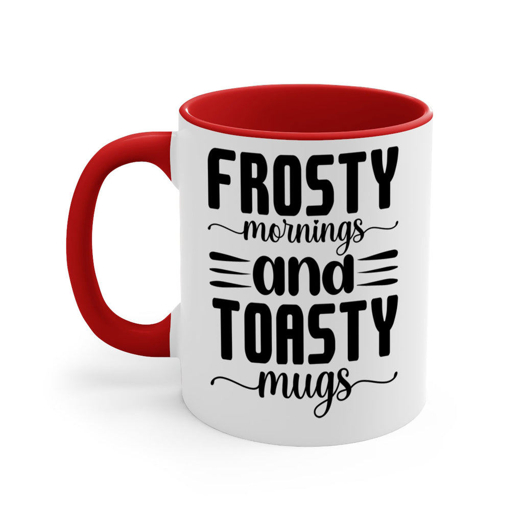 Frosty Mornings and Toasty Mugs 108#- winter-Mug / Coffee Cup