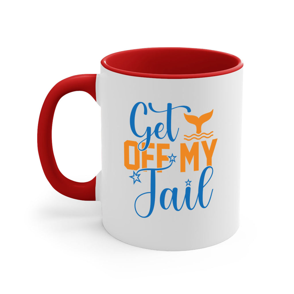 Get off My Tail 168#- mermaid-Mug / Coffee Cup