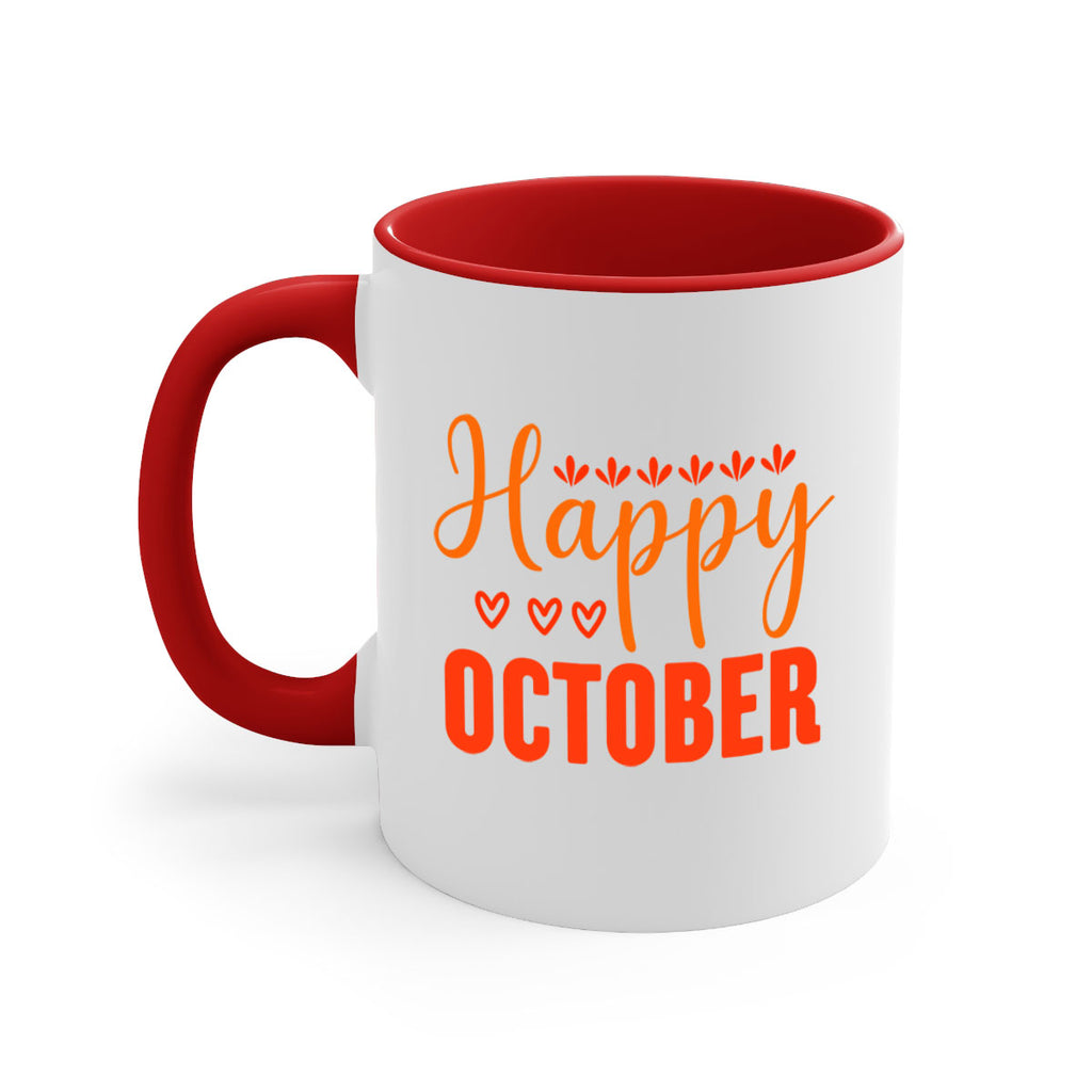 Happy October Design 237#- fall-Mug / Coffee Cup