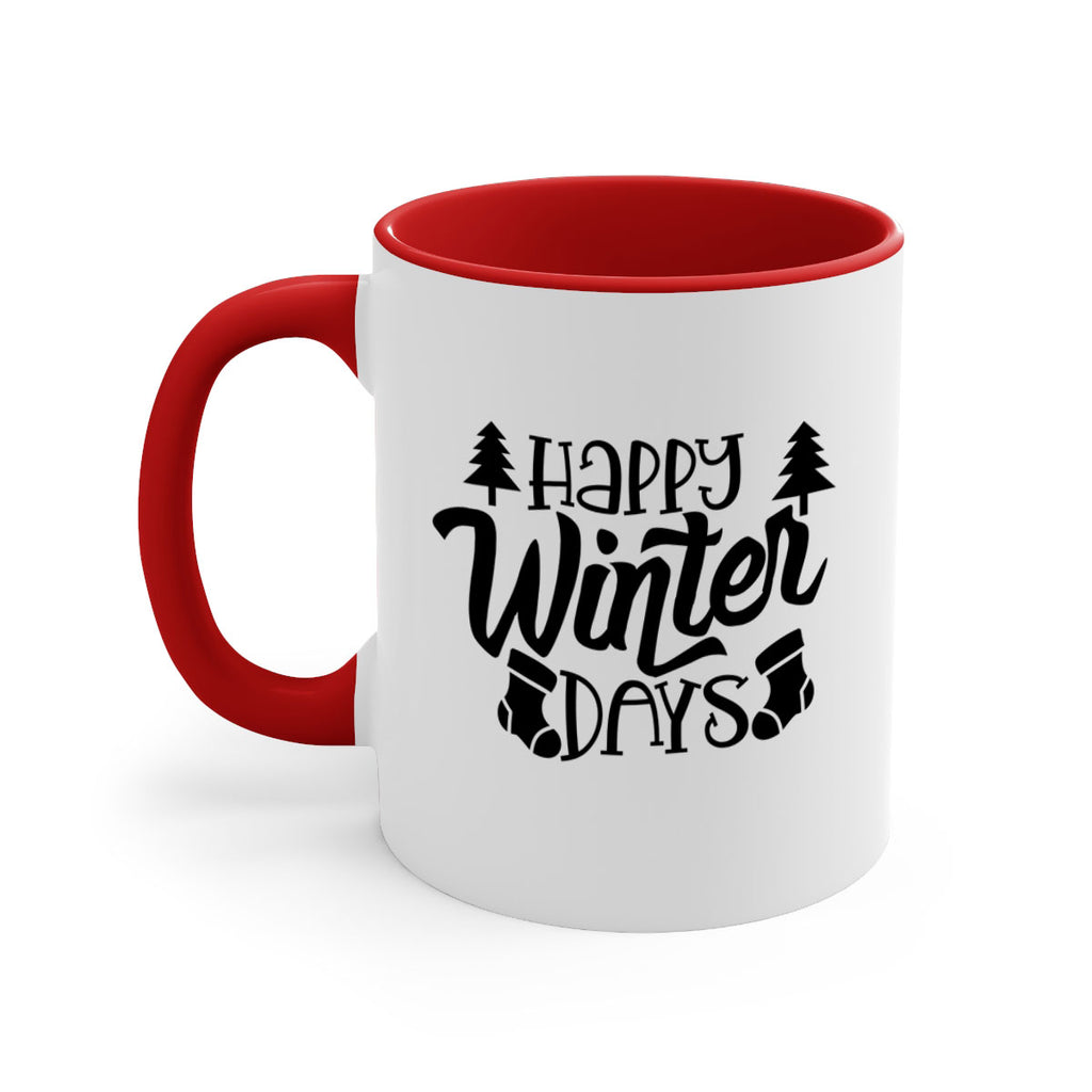 Happy Winter Days 122#- winter-Mug / Coffee Cup