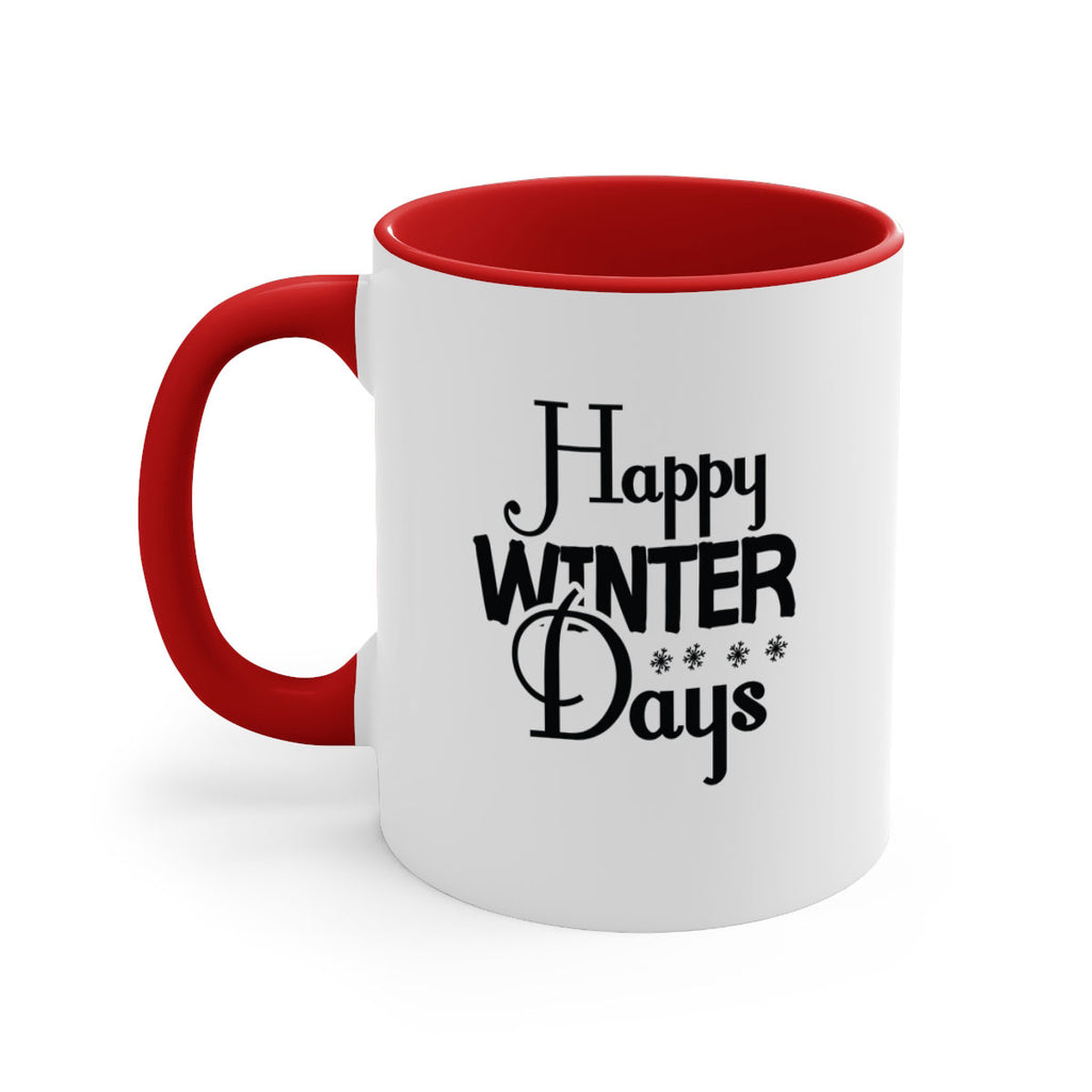 Happy Winter Days 128#- winter-Mug / Coffee Cup