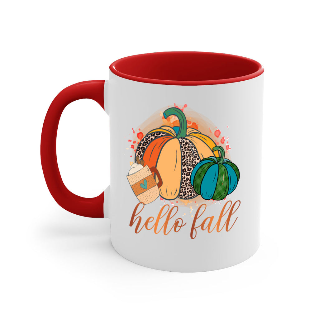 Hello Fall 282#- fall-Mug / Coffee Cup