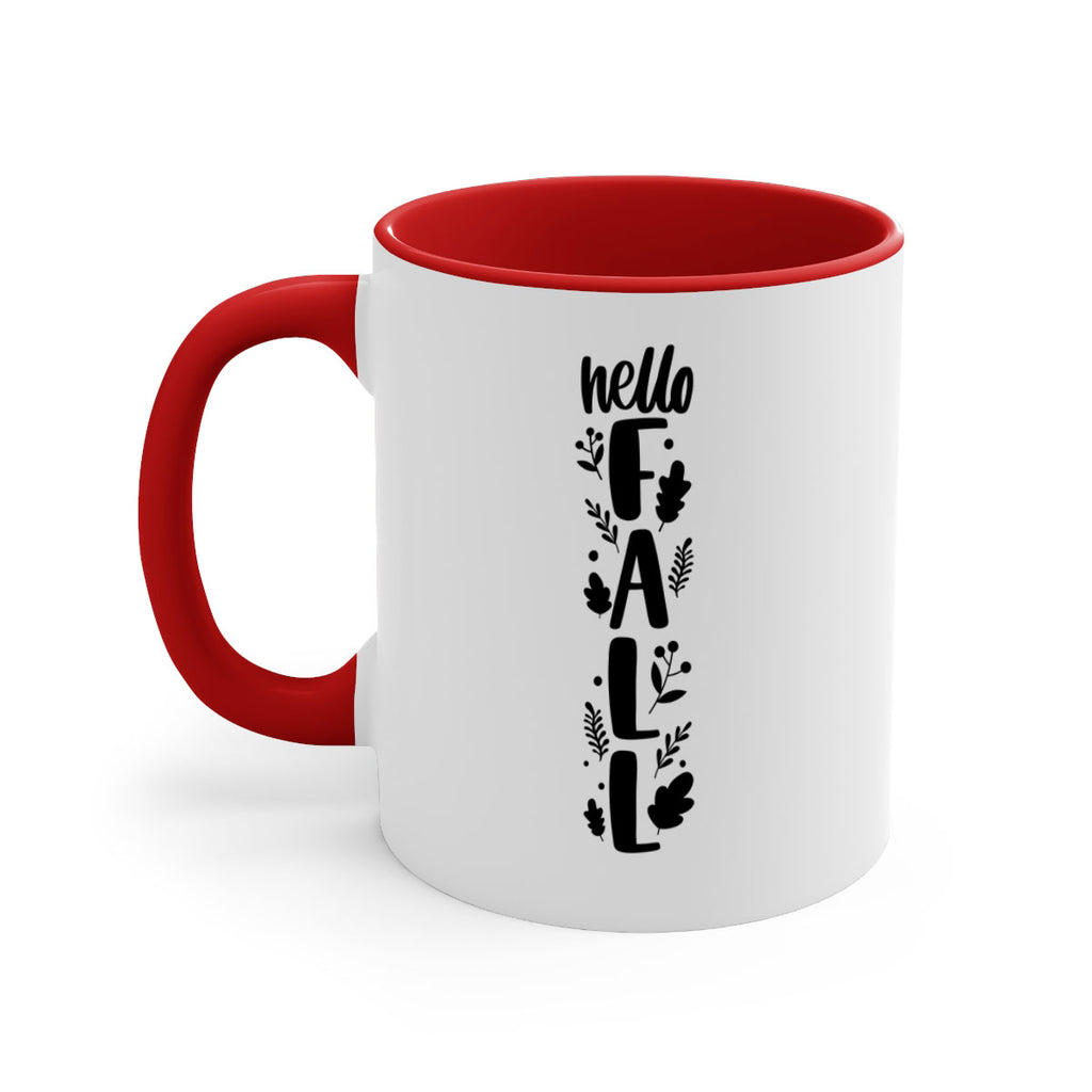 Hello Fall 495#- fall-Mug / Coffee Cup