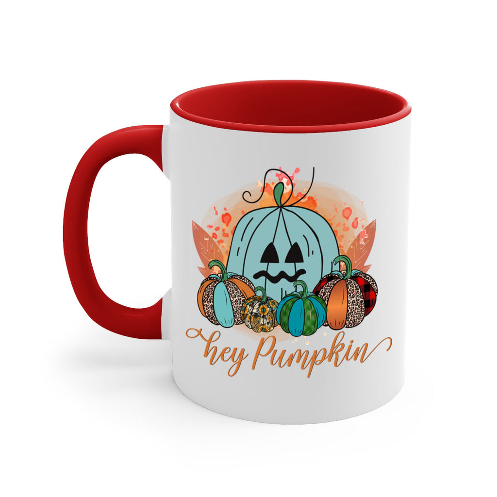 Hey Pumpkin 302#- fall-Mug / Coffee Cup