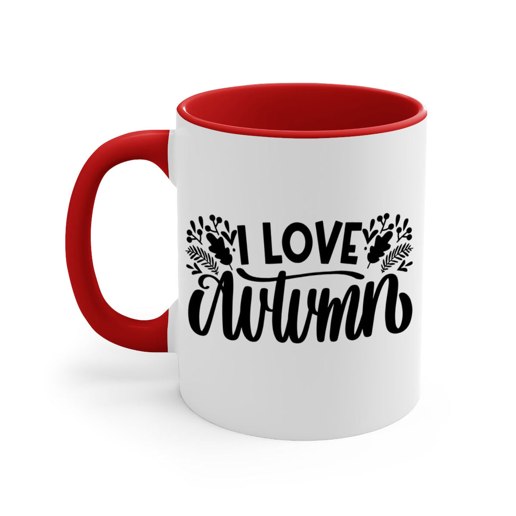 I Love Autumn 497#- fall-Mug / Coffee Cup