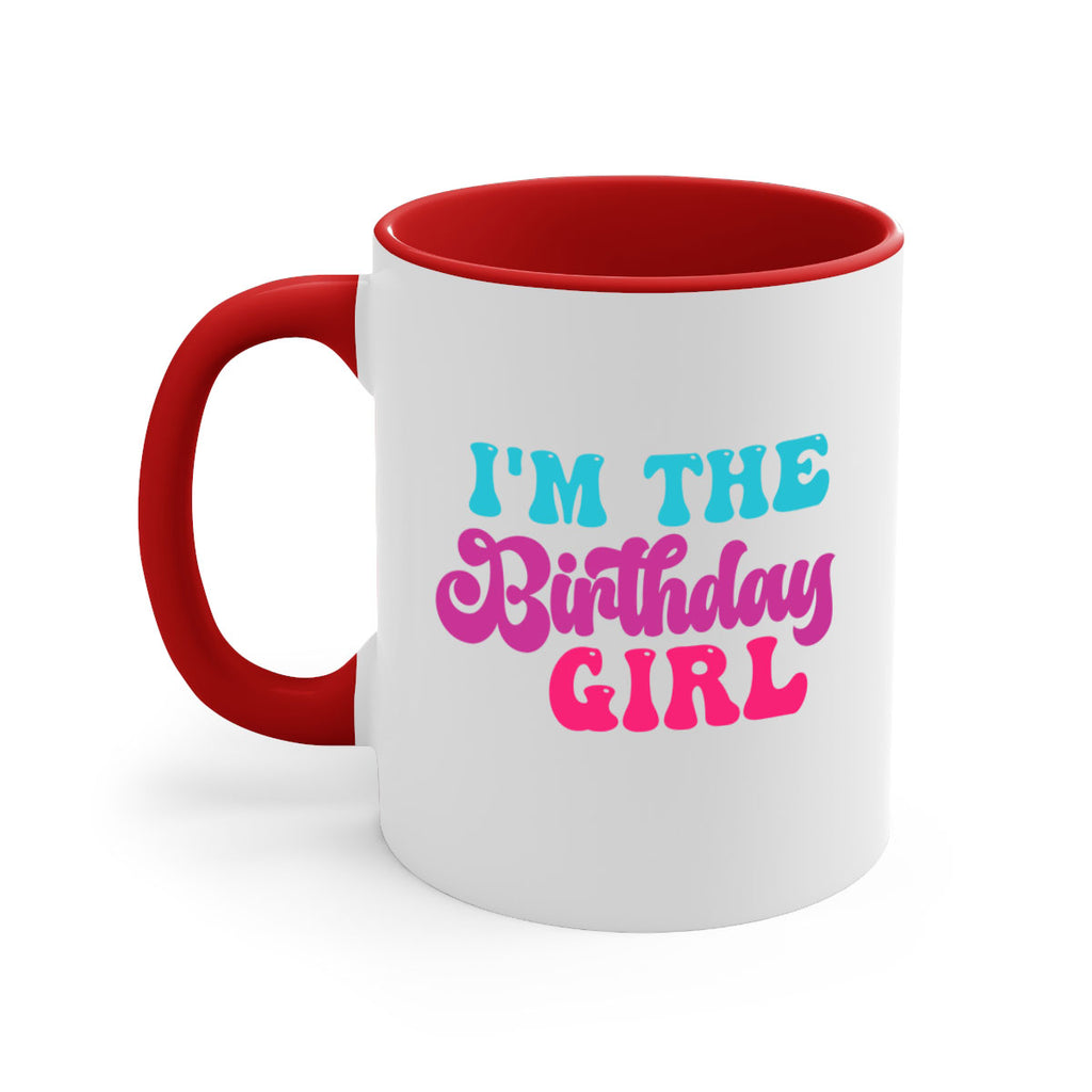 Im The Birthday Girl 225#- mermaid-Mug / Coffee Cup