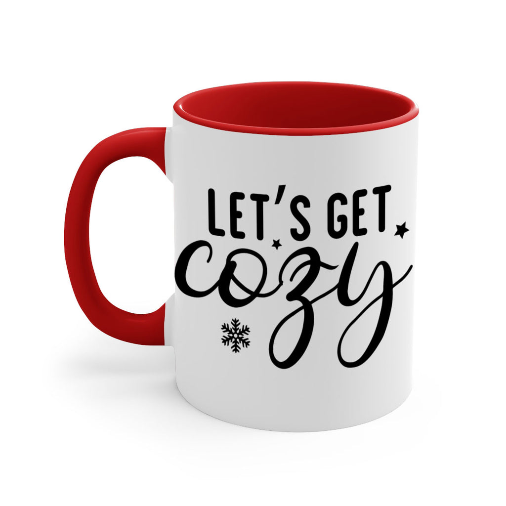 Lets Get Cozy287#- winter-Mug / Coffee Cup