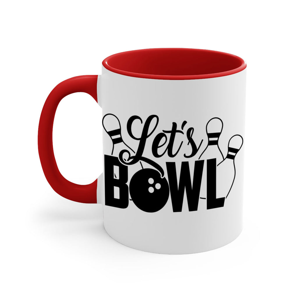 Lets bowl 929#- bowling-Mug / Coffee Cup