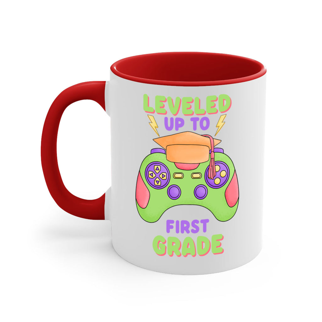 Leveled up to 1st Grade 10#- First Grade-Mug / Coffee Cup