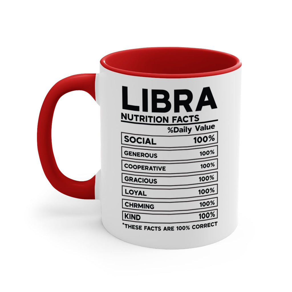Libra Nutrition Facts 318#- zodiac-Mug / Coffee Cup