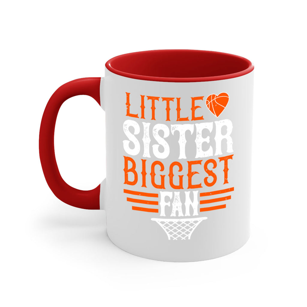 Little sister biggest fan 2003#- basketball-Mug / Coffee Cup