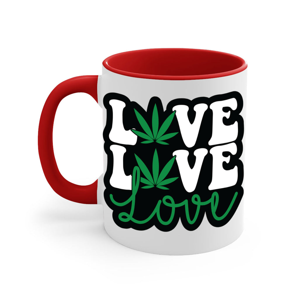 Love 187#- marijuana-Mug / Coffee Cup