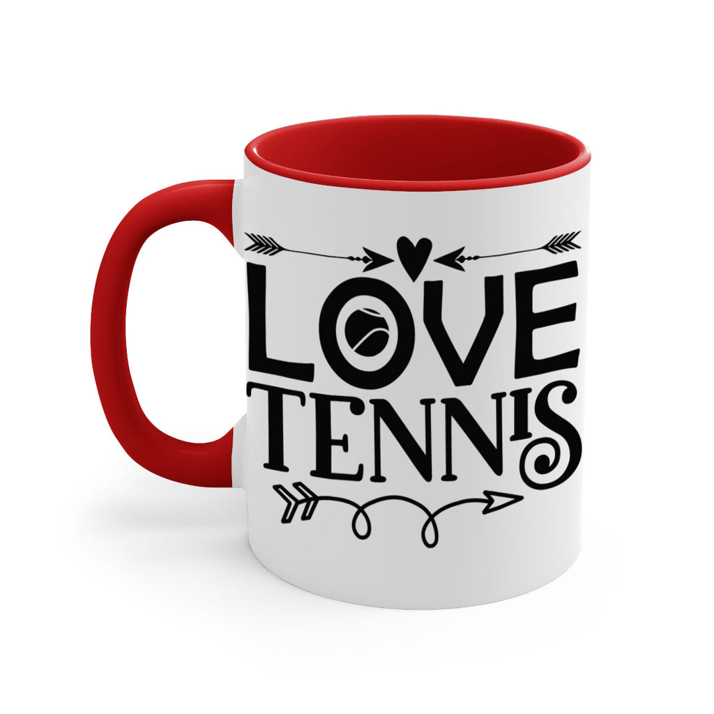 Love tennis 715#- tennis-Mug / Coffee Cup