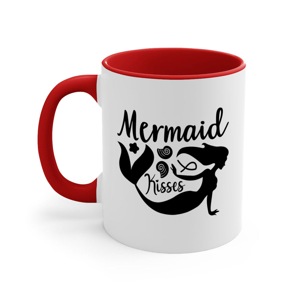Mermaid kisses design 428#- mermaid-Mug / Coffee Cup