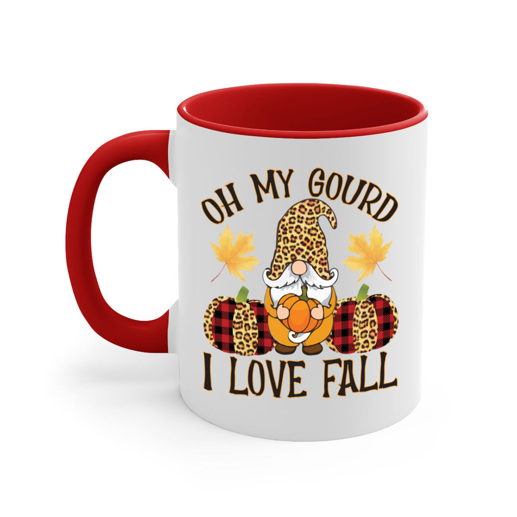 Oh My Gourd I Love Fall 456#- fall-Mug / Coffee Cup