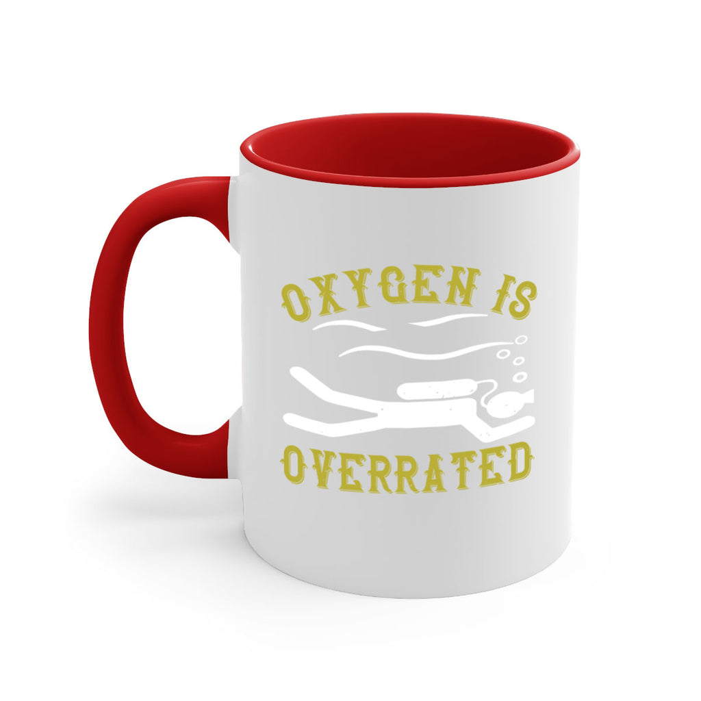 Oxygen is overrated 603#- swimming-Mug / Coffee Cup