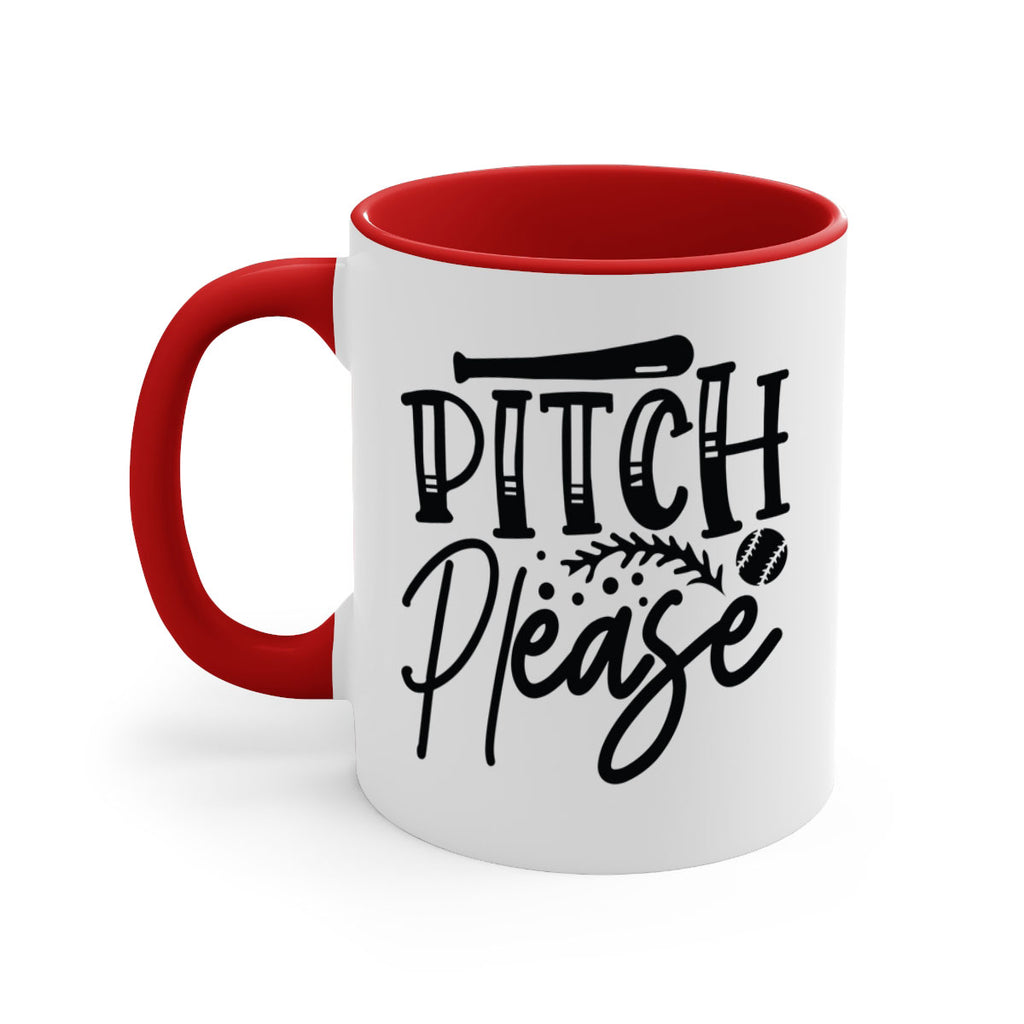 Pitch Please 2037#- baseball-Mug / Coffee Cup