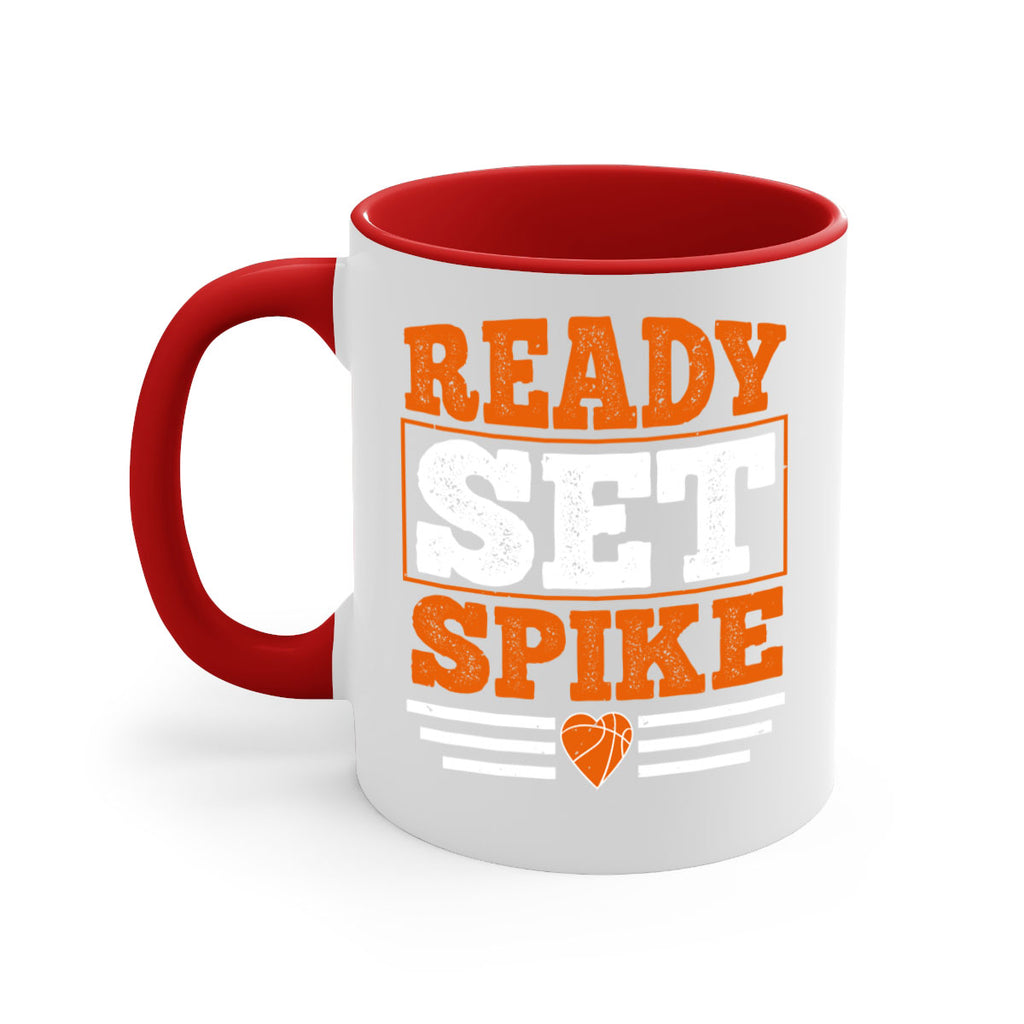 Ready set spike 557#- basketball-Mug / Coffee Cup