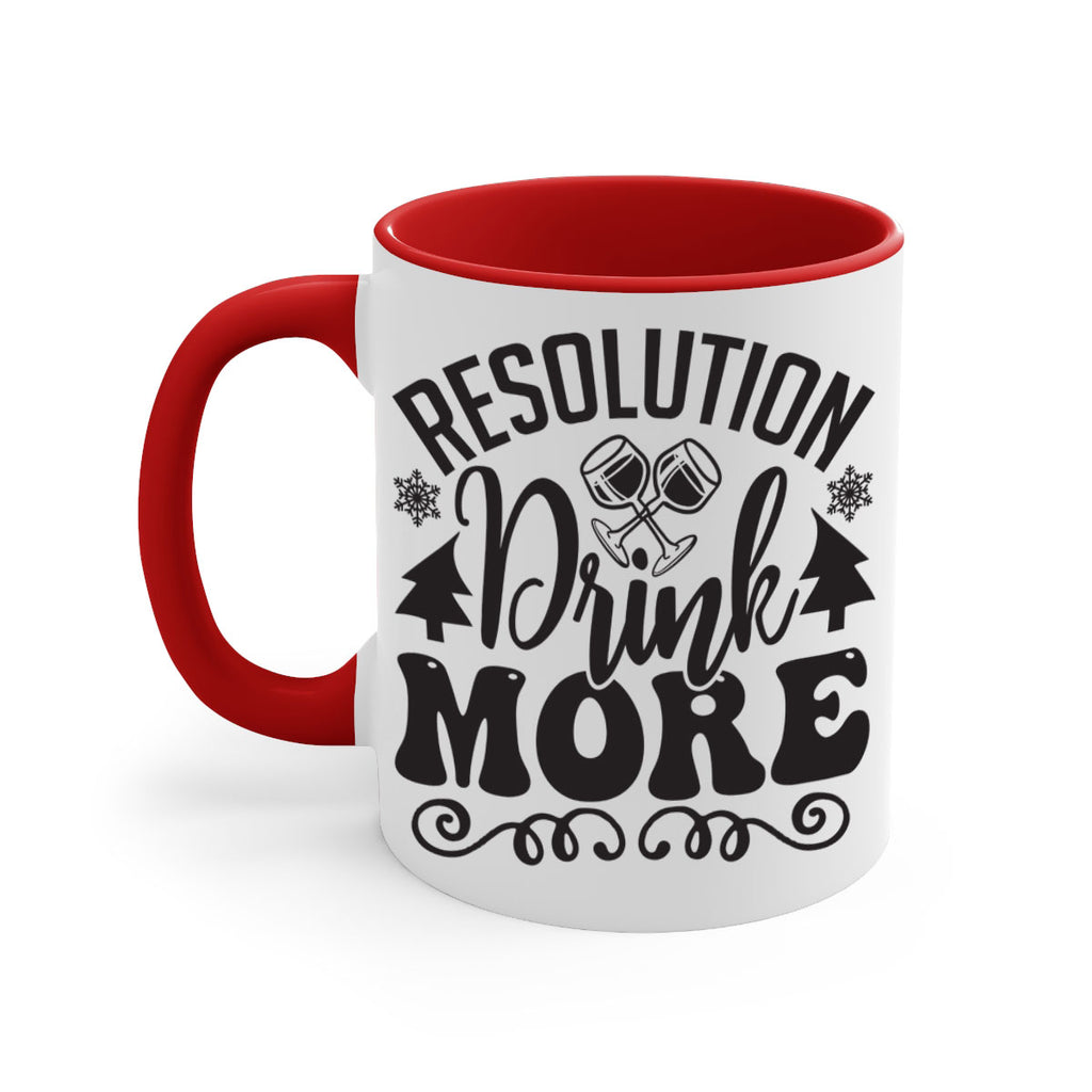 Resolution drink more 349#- winter-Mug / Coffee Cup