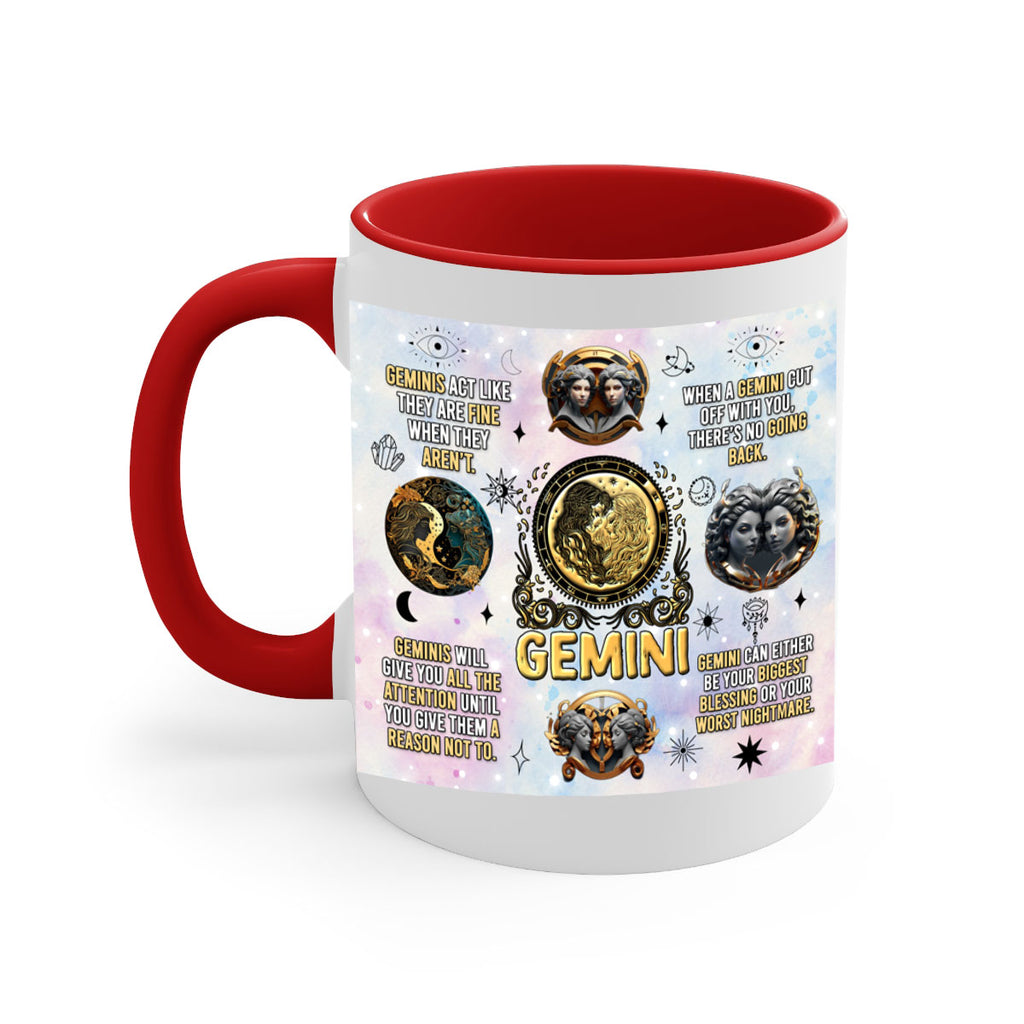 StraightGemini 472#- zodiac-Mug / Coffee Cup