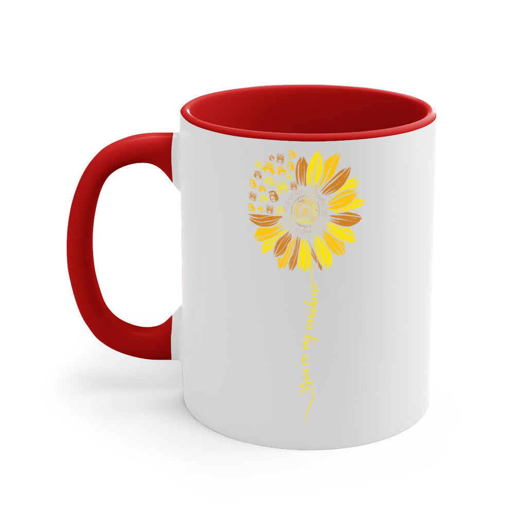 Sunflower Owl You Are My A TurtleRabbit 19#- owl-Mug / Coffee Cup