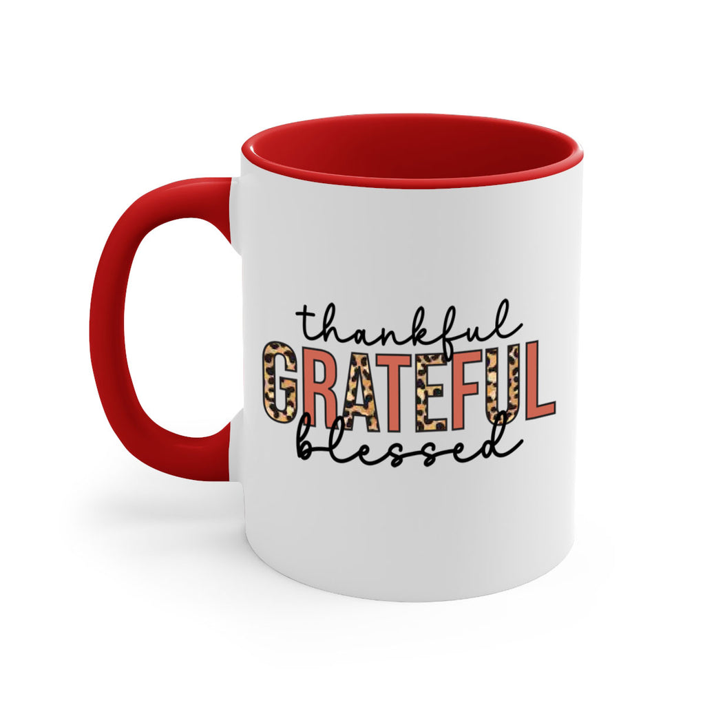Thankful grateful blessed 602#- fall-Mug / Coffee Cup